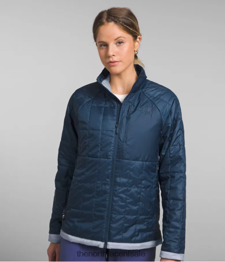 vrouwen circaloft-jas The North Face P464ZN939 kleding schaduwrijke blauwe/stoffige maagdenpalm