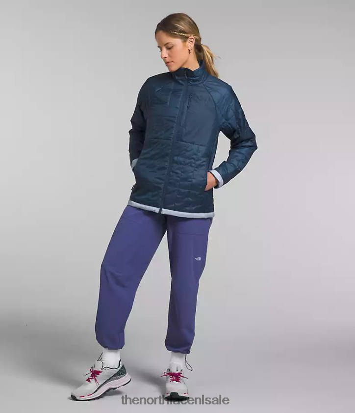 vrouwen circaloft-jas The North Face P464ZN939 kleding schaduwrijke blauwe/stoffige maagdenpalm