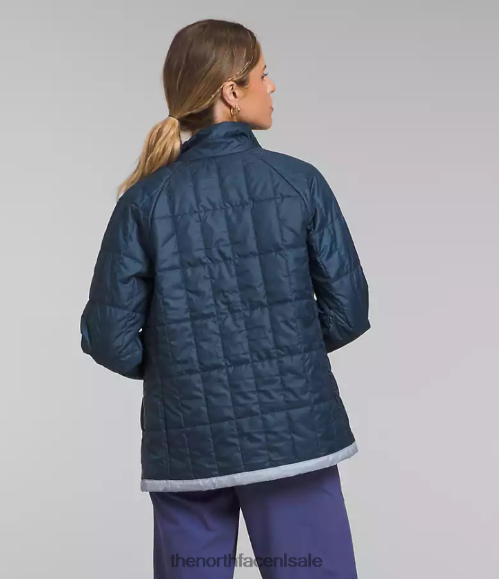 vrouwen circaloft-jas The North Face P464ZN939 kleding schaduwrijke blauwe/stoffige maagdenpalm