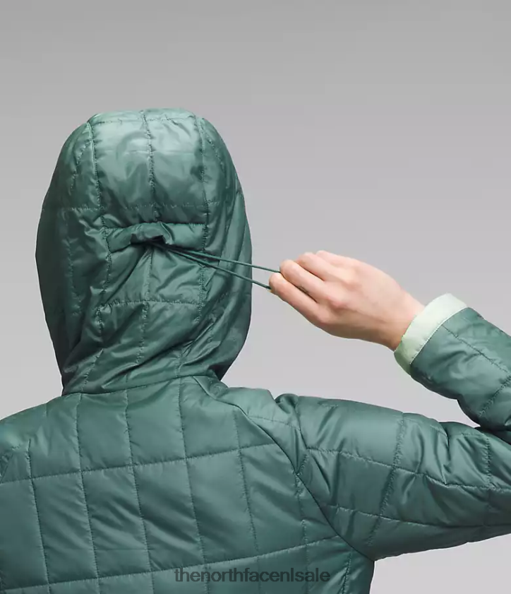 vrouwen circaloft-rits trui The North Face P464ZN505 kleding donkere salie/mistige salie