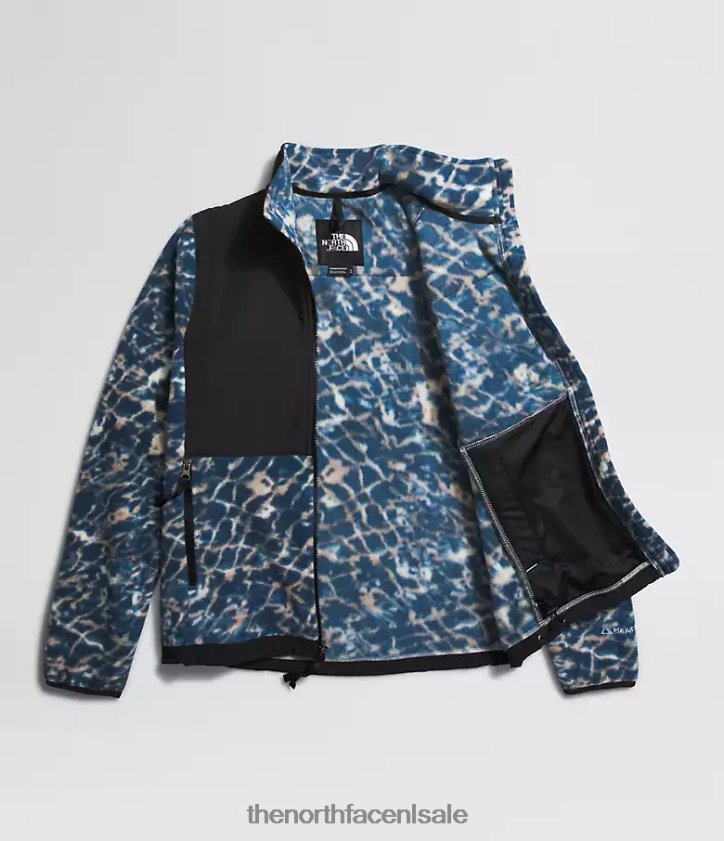 vrouwen denali jas The North Face P464ZN146 kleding stoffige maagdenpalm watervervorming kleine lettertjes/top marine