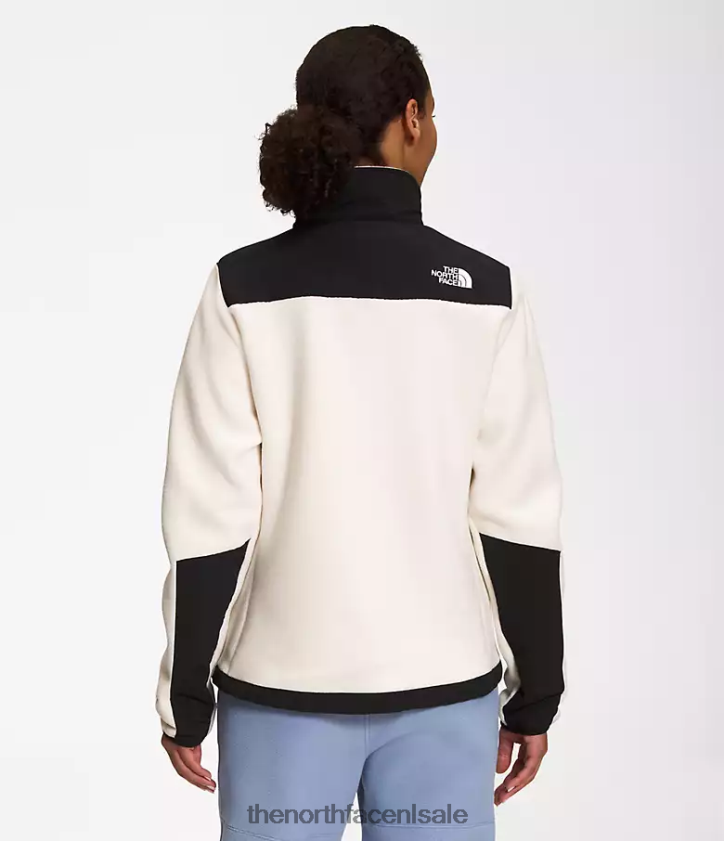 vrouwen denali jas The North Face P464ZN148 kleding gardenia wit