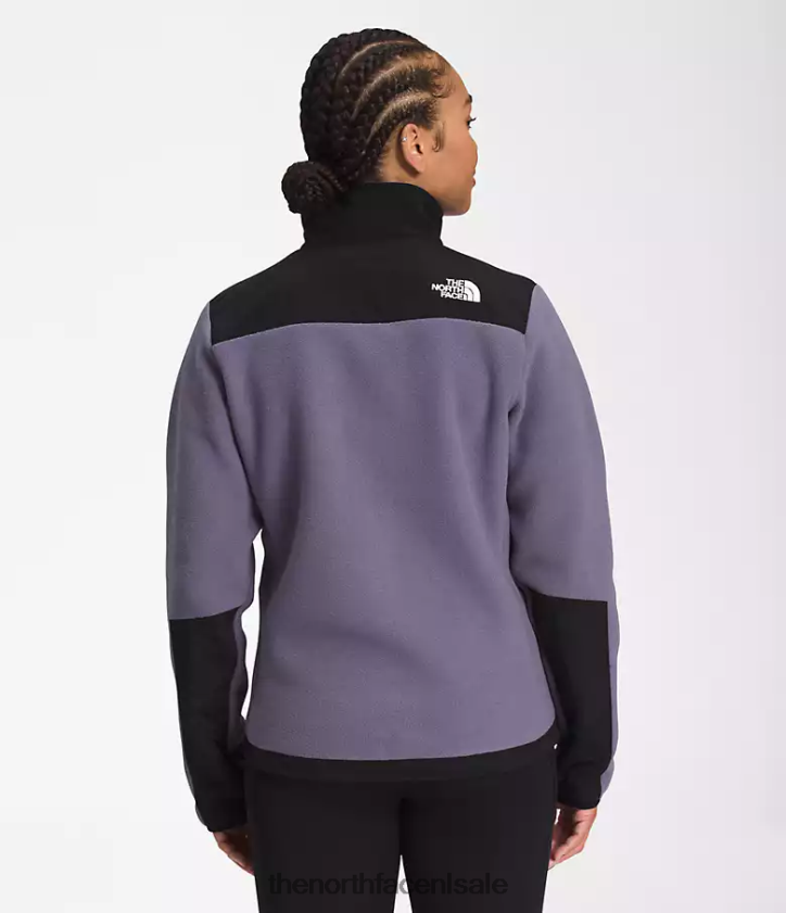 vrouwen denali jas The North Face P464ZN151 kleding maan leisteen
