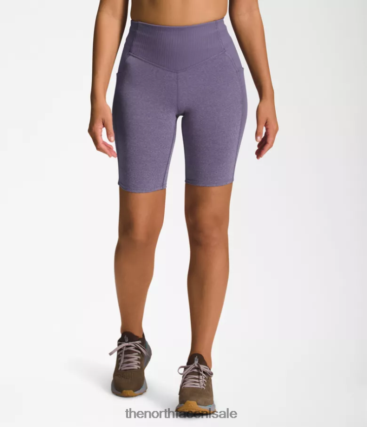 vrouwen dune sky 9 panty korte broek The North Face P464ZN810 kleding maanleisteenheide