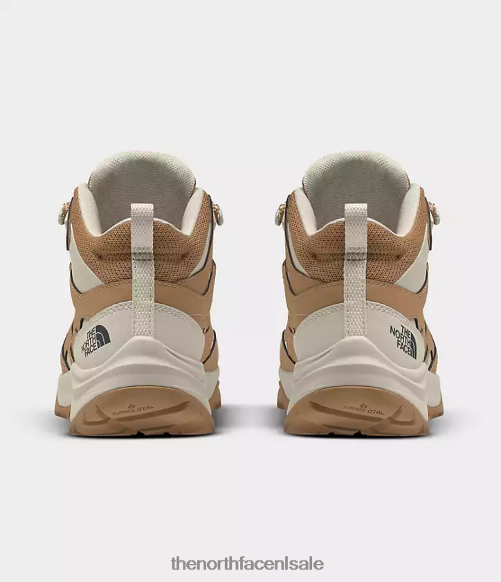 vrouwen egel 3 middelhoge waterdichte laarzen The North Face P464ZN684 schoenen amandelboter/zandsteen