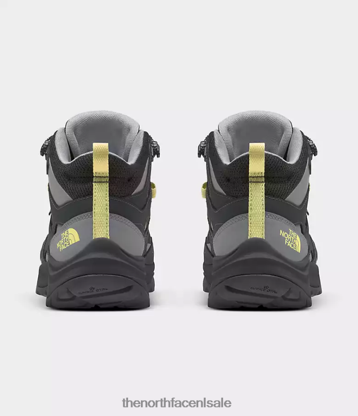 vrouwen egel 3 middelhoge waterdichte laarzen The North Face P464ZN685 schoenen asfaltgrijs/meldgrijs