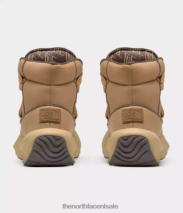 vrouwen halseigh thermoball kant waterdichte laarzen The North Face P464ZN855 schoenen amandelboter/valkbruin