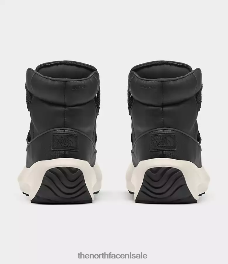 vrouwen halseigh thermoball kant waterdichte laarzen The North Face P464ZN856 schoenen tnf zwart/asfaltgrijs