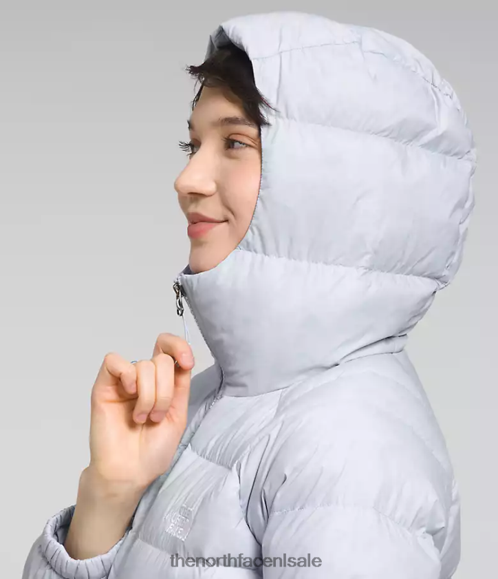 vrouwen hydrenaliet donshoodie The North Face P464ZN891 kleding stoffige maagdenpalm