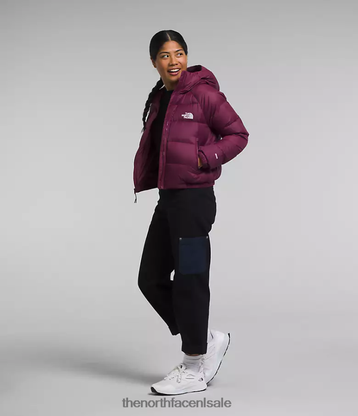 vrouwen hydrenaliet donshoodie The North Face P464ZN893 kleding jongensbes