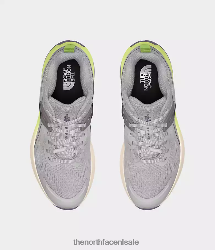 vrouwen hypnum-schoenen The North Face P464ZN1187 schoenen tingrijs/led geel