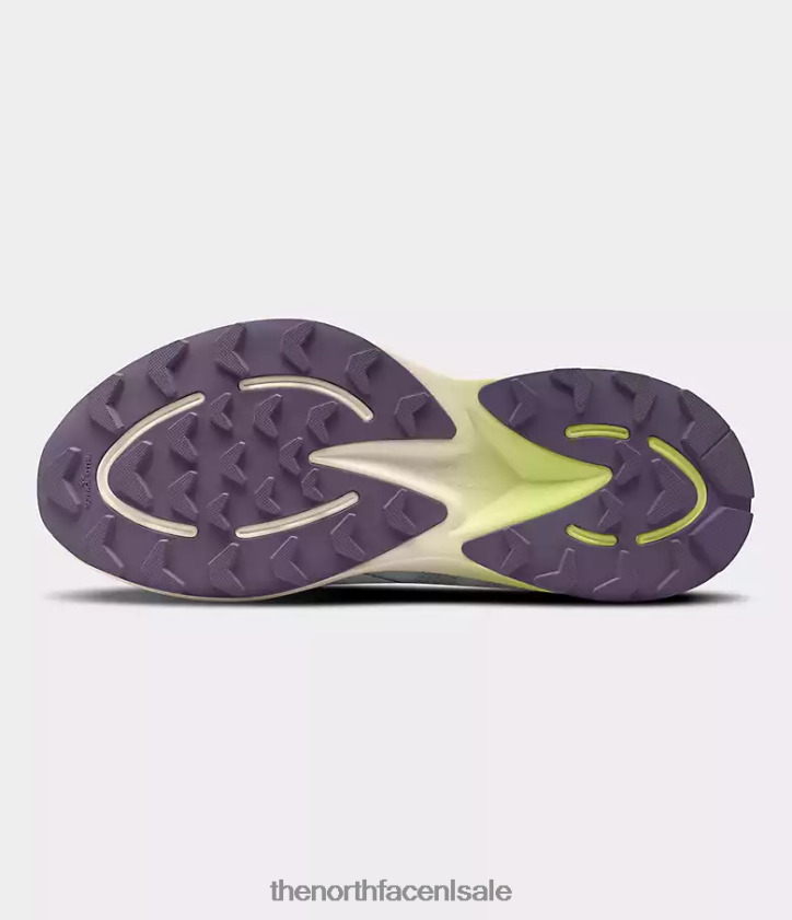 vrouwen hypnum-schoenen The North Face P464ZN1187 schoenen tingrijs/led geel