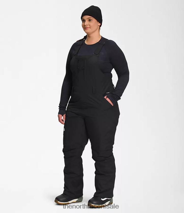 vrouwen plus Freedom geïsoleerde slabbetjes The North Face P464ZN571 kleding tn zwart