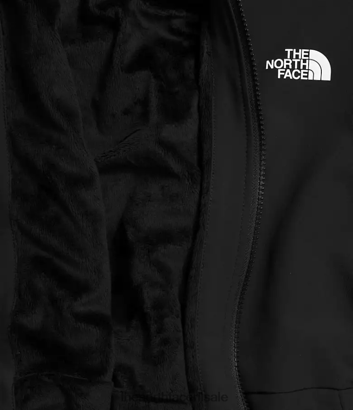 vrouwen plus Shelbe Raschel-hoodie The North Face P464ZN246 kleding tn zwart