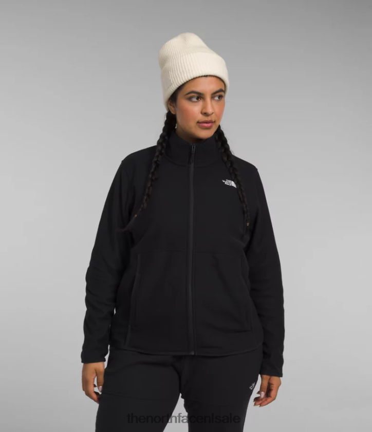 vrouwen plus alpine polartec 100 jas The North Face P464ZN677 kleding tn zwart
