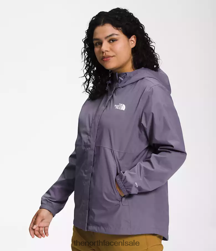 vrouwen plus antora jas The North Face P464ZN240 kleding maan leisteen
