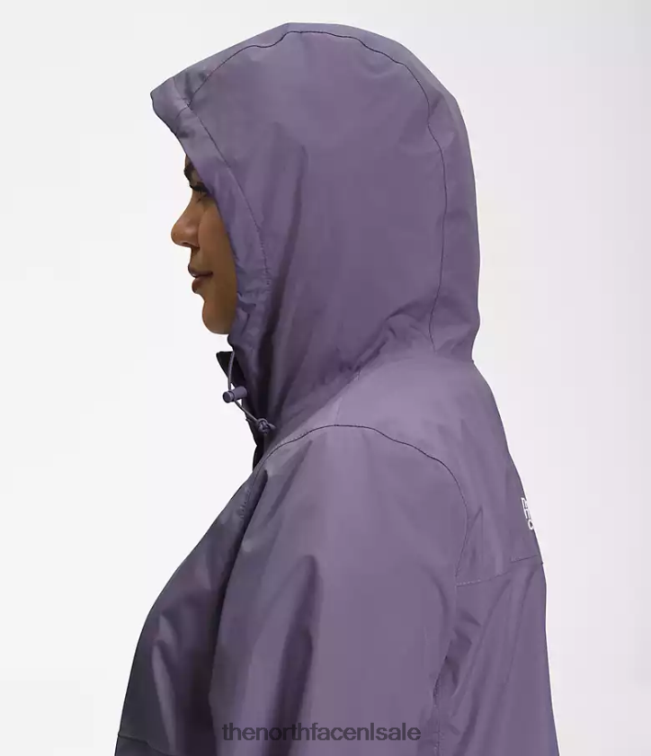 vrouwen plus antora jas The North Face P464ZN240 kleding maan leisteen