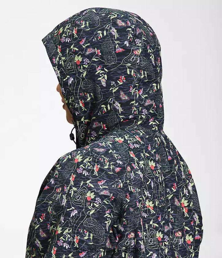 vrouwen plus antora jas The North Face P464ZN244 kleding tnf zwarte iwd-afdruk