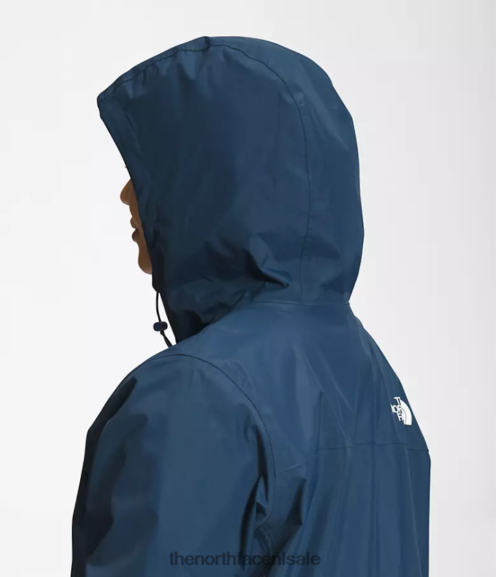 vrouwen plus antora parka The North Face P464ZN438 kleding schaduwrijk blauw
