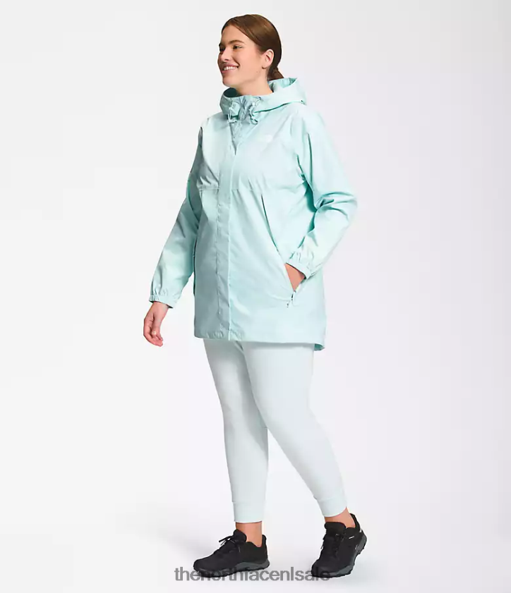 vrouwen plus antora parka The North Face P464ZN439 kleding dakraam blauw