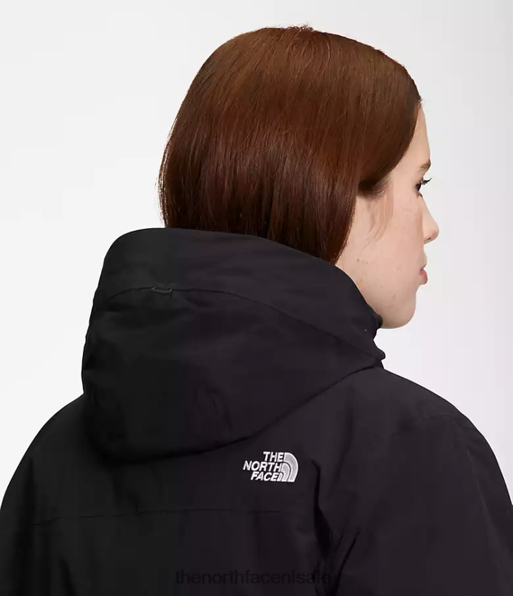 vrouwen plus arctische parka The North Face P464ZN1283 kleding tn zwart