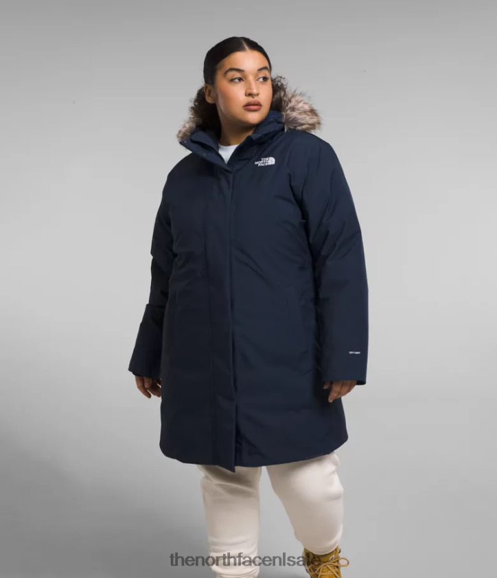 vrouwen plus arctische parka The North Face P464ZN966 kleding top marine