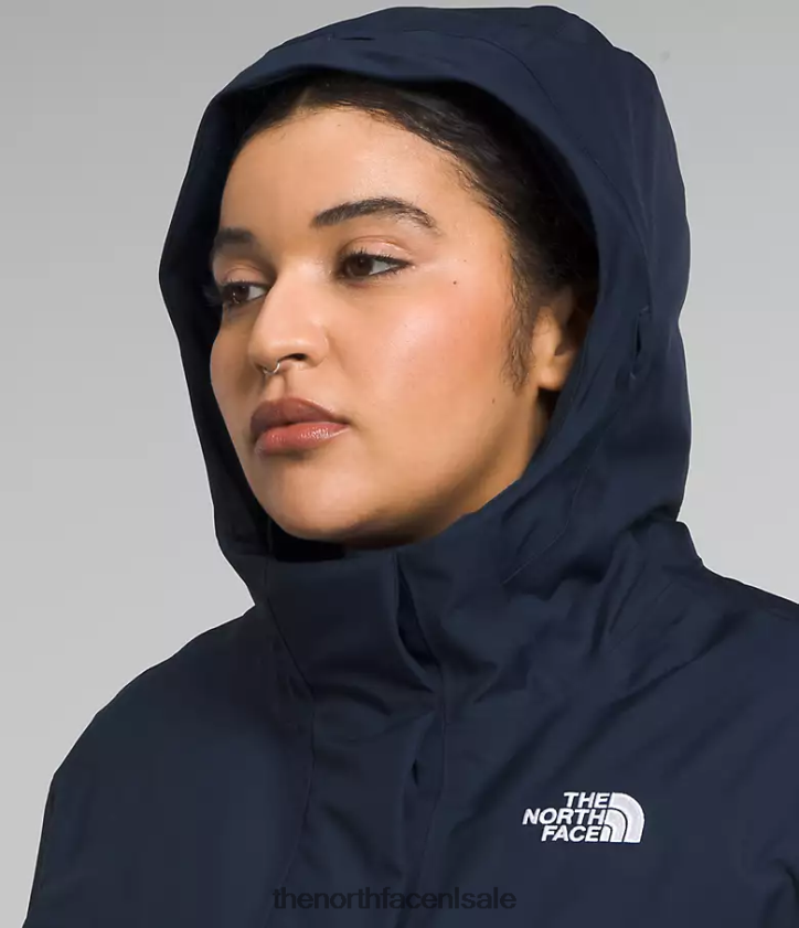 vrouwen plus arctische parka The North Face P464ZN966 kleding top marine