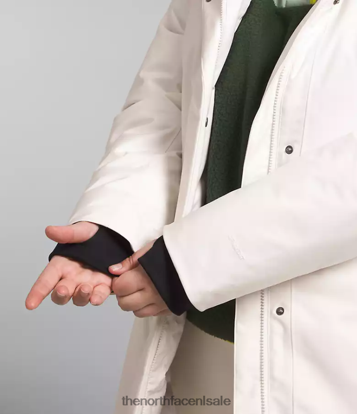 vrouwen plus arctische parka The North Face P464ZN967 kleding gardenia wit