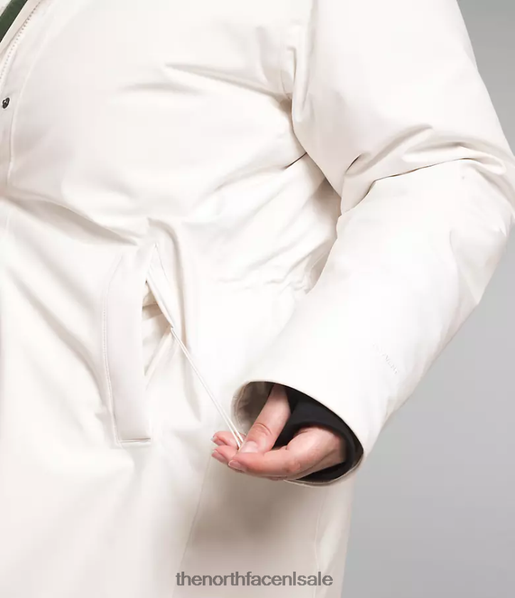 vrouwen plus arctische parka The North Face P464ZN967 kleding gardenia wit