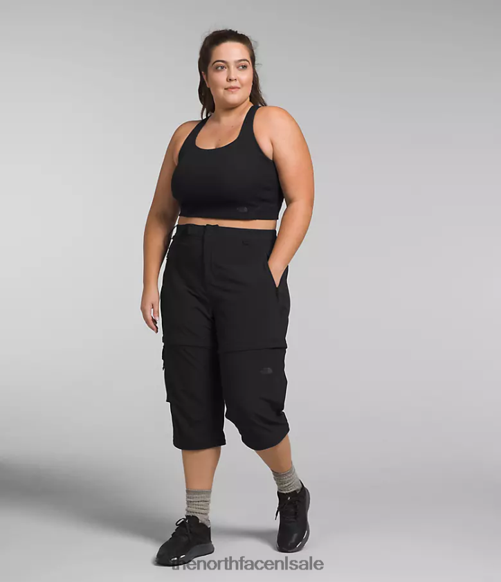vrouwen plus een afritsbare bridgewaybroek The North Face P464ZN59 kleding tn zwart