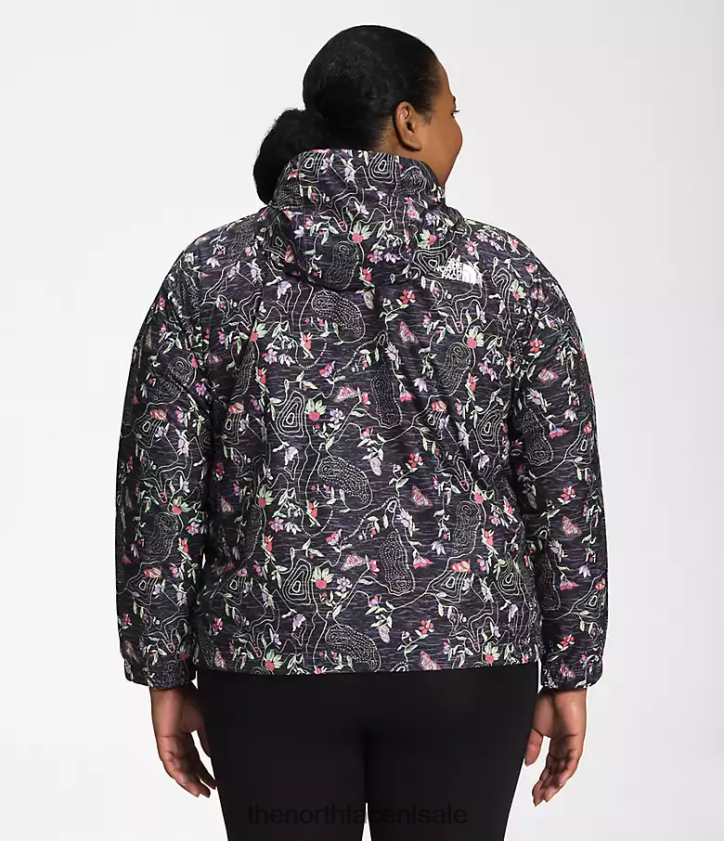 vrouwen plus hydronaline jas 2000 The North Face P464ZN734 kleding tnf zwarte iwd-afdruk