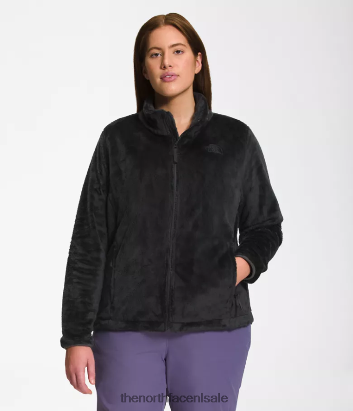 vrouwen plus osito jas The North Face P464ZN1091 kleding asfalt grijs