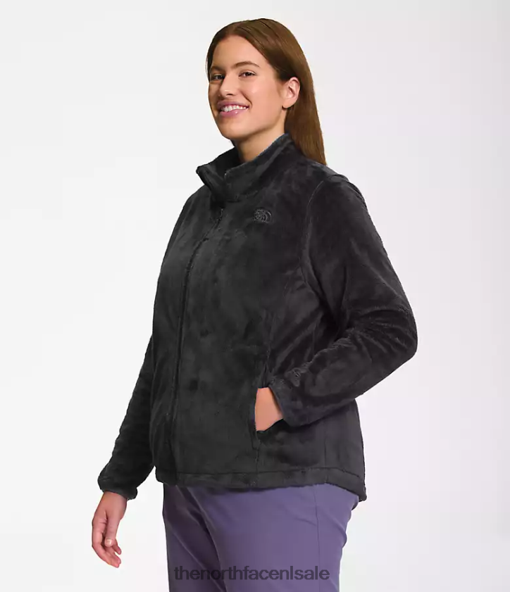 vrouwen plus osito jas The North Face P464ZN1091 kleding asfalt grijs