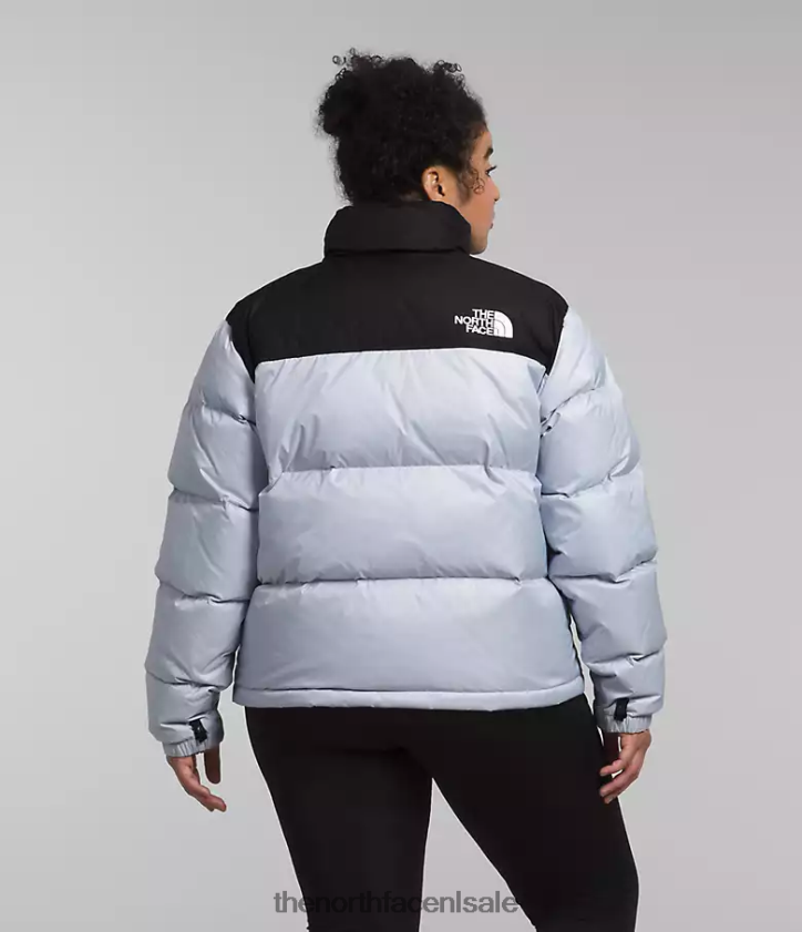 vrouwen plus retro nuptse jasje uit 1996 The North Face P464ZN797 kleding stoffige maagdenpalm/tnf zwart