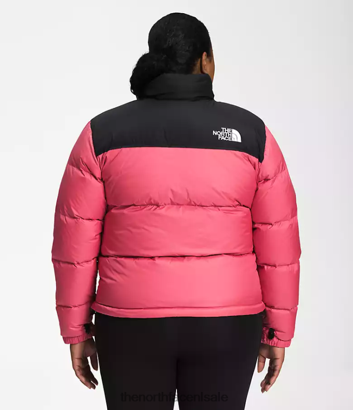 vrouwen plus retro nuptse jasje uit 1996 The North Face P464ZN799 kleding kosmo roze