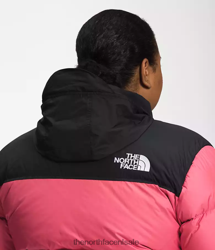 vrouwen plus retro nuptse jasje uit 1996 The North Face P464ZN799 kleding kosmo roze