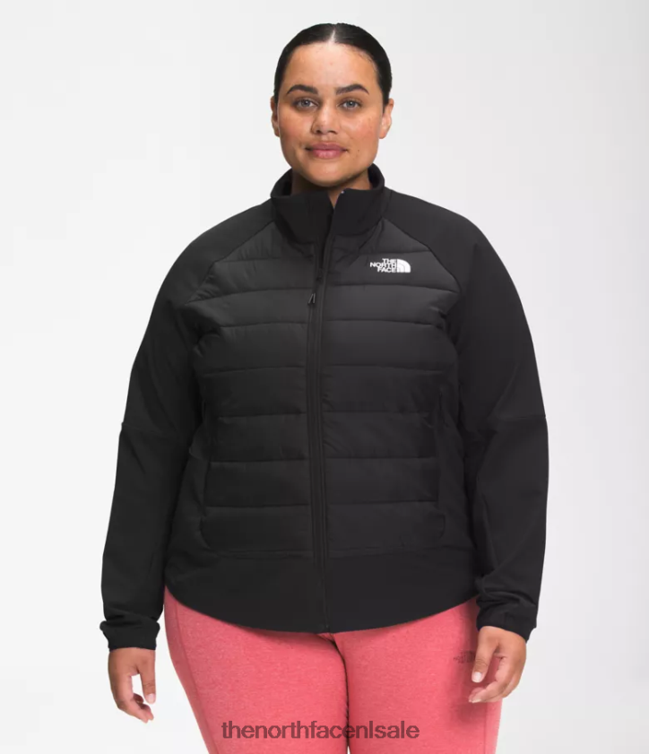 vrouwen plus shelter cove hybride jas The North Face P464ZN1144 kleding tn zwart