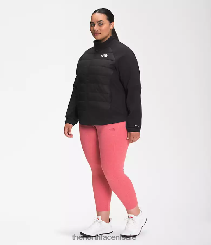 vrouwen plus shelter cove hybride jas The North Face P464ZN1144 kleding tn zwart