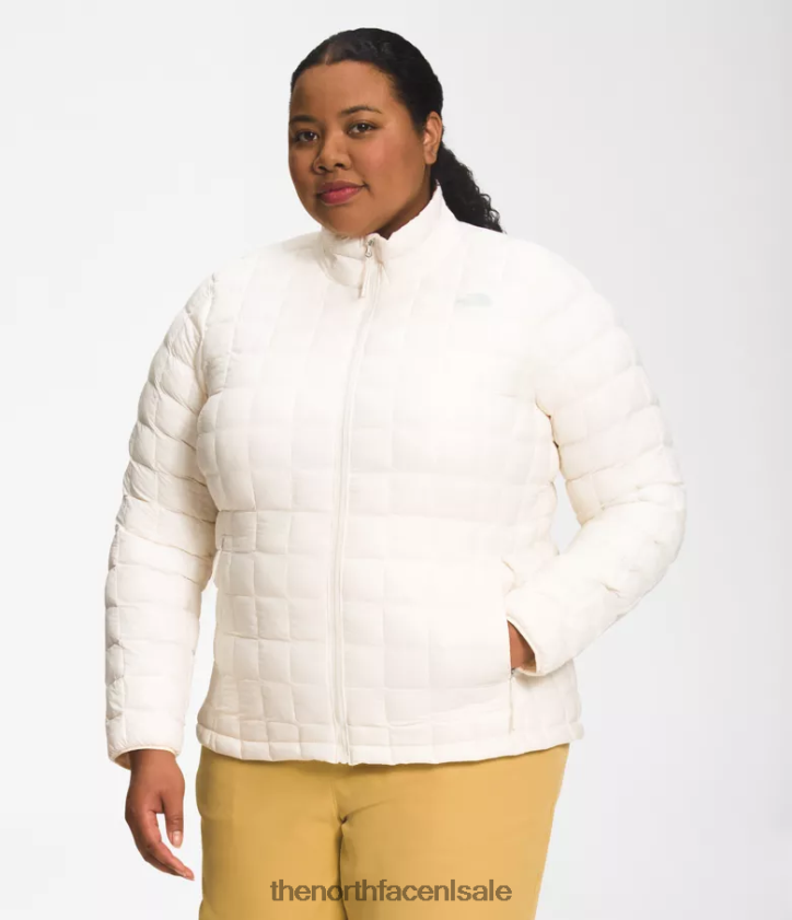 vrouwen plus thermoball eco-jas 20 The North Face P464ZN53 kleding gardenia wit