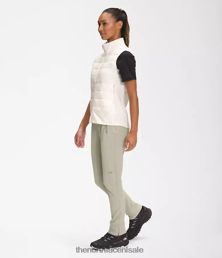 vrouwen schuilplaats vest The North Face P464ZN566 kleding gardenia wit
