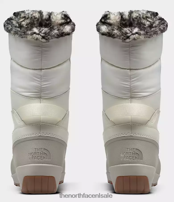 vrouwen shellista iv luxe waterdichte laarzen The North Face P464ZN904 schoenen gardenia wit/zilvergrijs