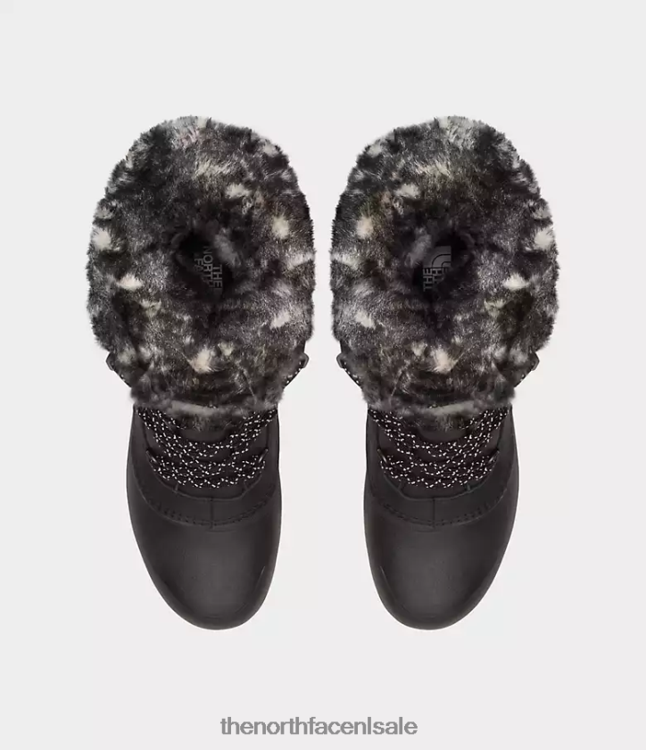 vrouwen shellista iv luxe waterdichte laarzen The North Face P464ZN905 schoenen tnf zwart/gardenia wit