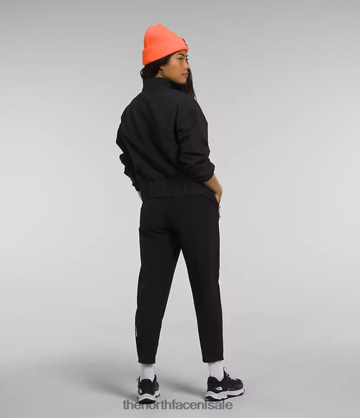 vrouwen tekware raster 1/4 ritssluiting The North Face P464ZN249 kleding tn zwart