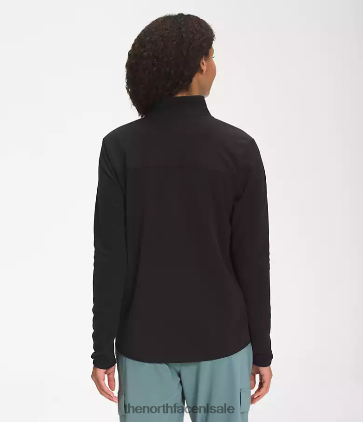vrouwen tka gletsjerjack met volledige ritssluiting The North Face P464ZN618 kleding tn zwart
