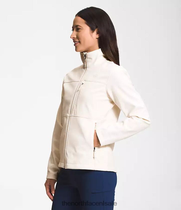 vrouwen top bionische jas The North Face P464ZN969 kleding gardenia wit