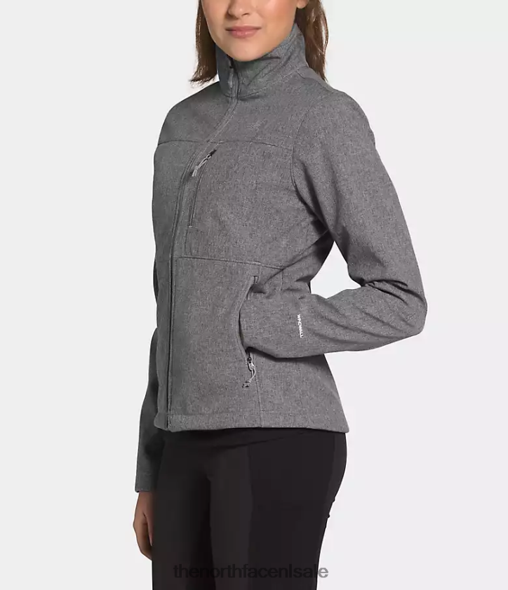 vrouwen top bionische jas The North Face P464ZN971 kleding tnf middengrijs gemêleerd