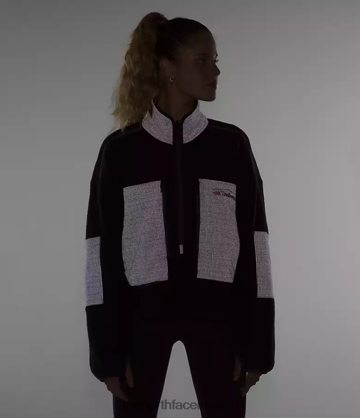 vrouwen trailwear fantasy ridge flash-zip The North Face P464ZN55 kleding kolenbruin/grotblauw