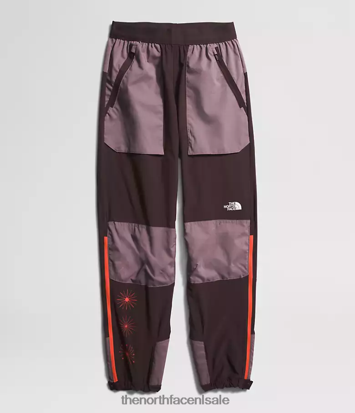 vrouwen trailwear okt flash-joggingbroek The North Face P464ZN853 kleding steenkoolbruin/fawn grijs