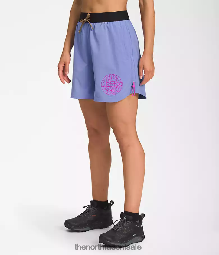 vrouwen trailwear okt trailshort The North Face P464ZN624 kleding diep maagdenpalm/nuttig bruin