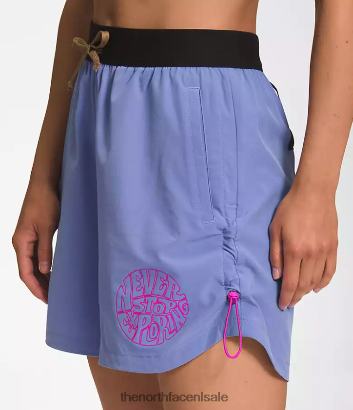 vrouwen trailwear okt trailshort The North Face P464ZN624 kleding diep maagdenpalm/nuttig bruin